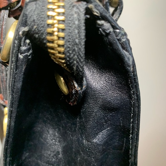 Brahmin black and brown bag - Picture 5 of 9